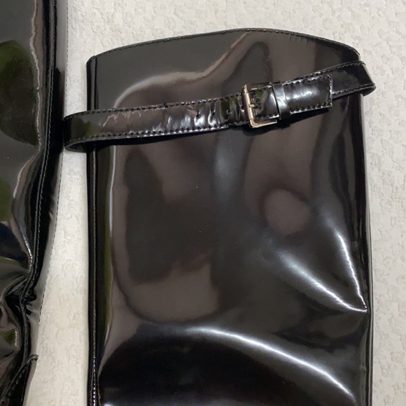 FP x Jeffrey Campbell Black Leather Boots - Picture 4 of 10